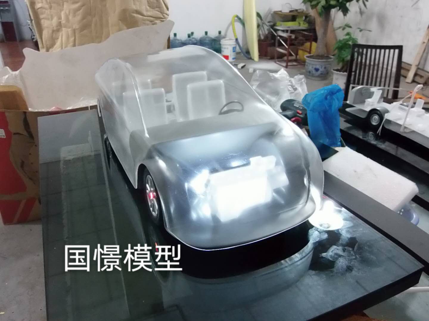沙湾县透明车模型